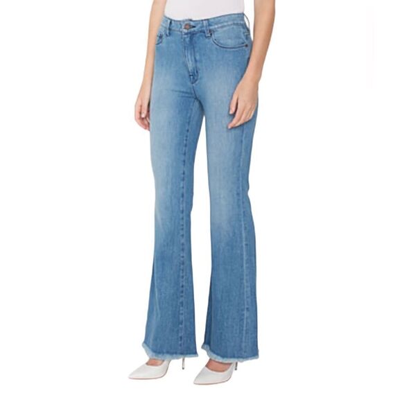 PARKER SMITH Raw Hem Flare Jeans - Picture 2 of 16